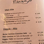 Mostheuriger Pihringer menu