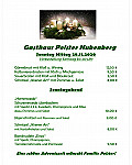 Gasthaus Polster menu