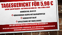 Almwirt Burggasthof Burgkeller Weissenstein menu