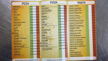 Pizza Kurier Presto menu