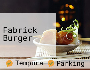 Fabrick Burger réservation en ligne