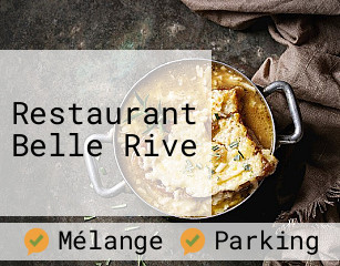 Restaurant Belle Rive réservation de table