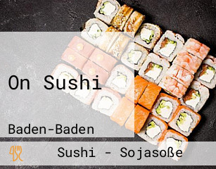 On Sushi essen bestellen