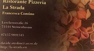 Pizzeria La Strada öffnungsplan