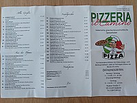 IL Camino - Pizzeria menu