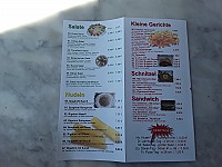Volkan Imbiss menu