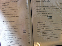 Al Porto menu