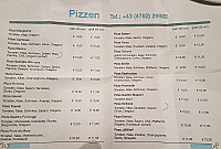 Pizzeria Origano menu