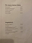 Waldhaus Almrausch menu