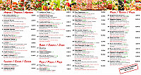 Piazza Cappuccino menu