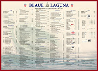 Ristorante blaue Laguna menu