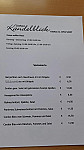 Kandelblick menu