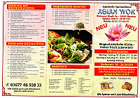 Asian Wok & Sushi food