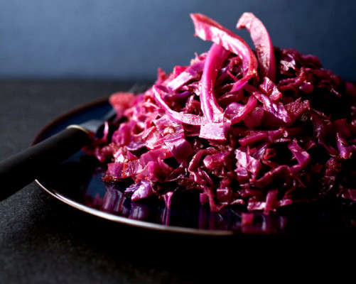 Red Cabbage & Apple Salad