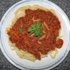Spaghetti bolognaise