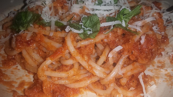 Spaghetti Pesto