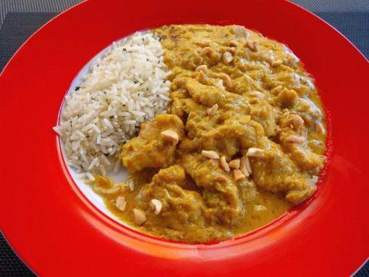 Curry de galinha