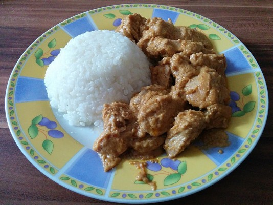 Curry de galinha